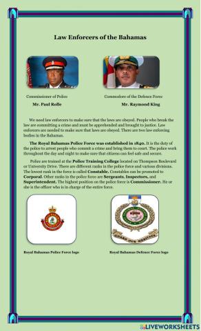 Law Enforcers of the Bahamas