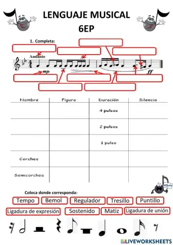 Repaso lenguaje musical