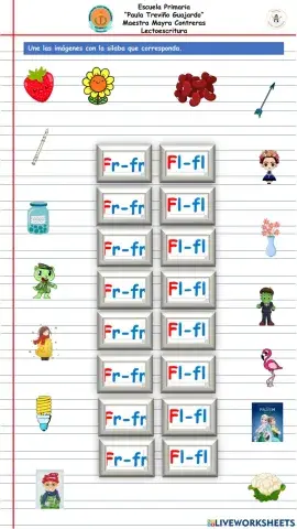 Silabas fr y fl