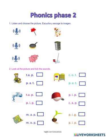 Phonics phase 2