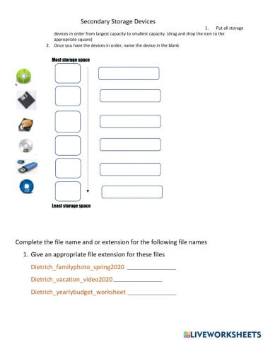 Files, Folders and Extensions