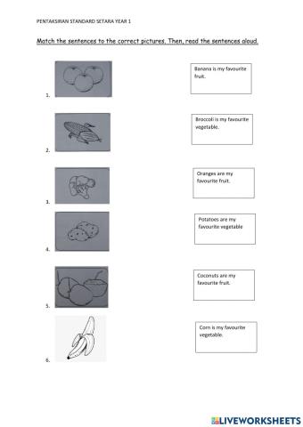 Speaking Test Year 1