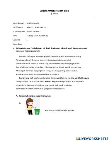 Kelas 2-tema 4-Subtema1