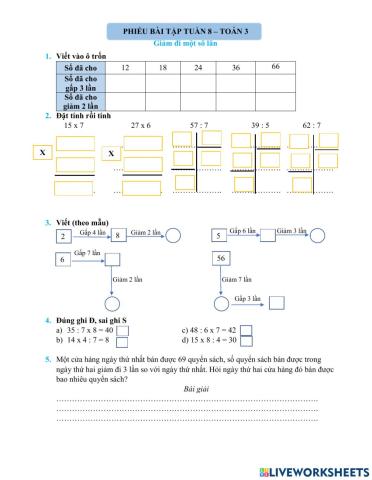 Phiếu bài tập tuần 11 – toán 3