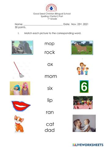 Short vowels