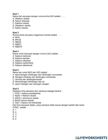 Penman senyawa kimia