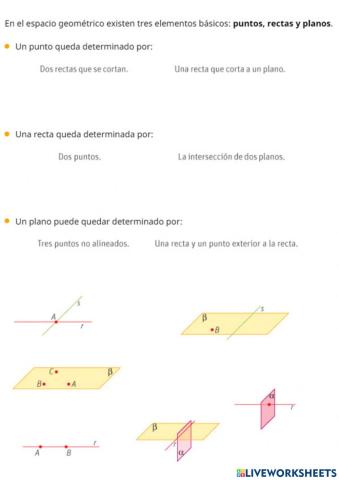 Elementos geometría espacio
