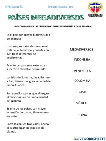 Paises megadiversos