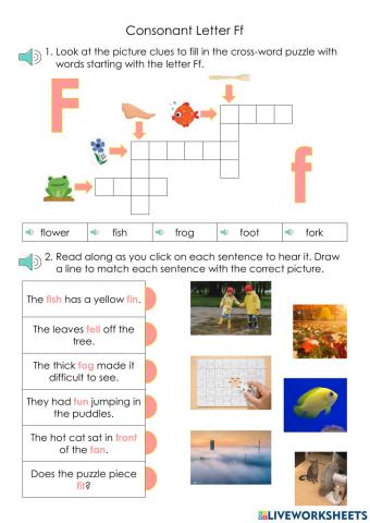 Consonant Letter Ff