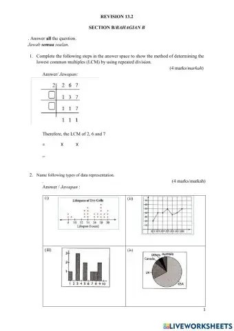 Revision 13.2 form 2 section B