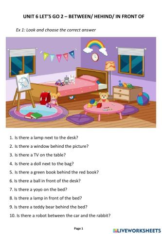 Unit 6 reading Let's go 2