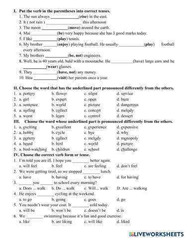 English 7 review unit 1,2,3 (10)