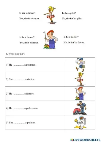 To be - writing and listening