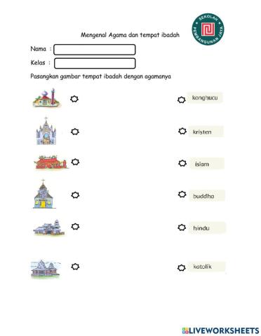 Agama dan tempat ibadah