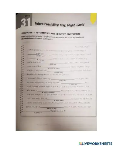 Future possibility Unit 31