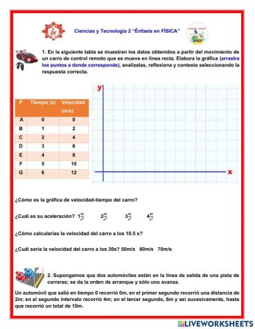 Movimiento rectilíneo