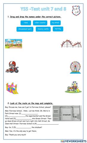 YS5 - Test modules 7 and 8