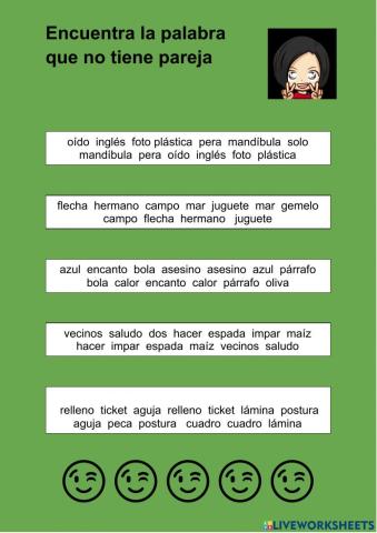 Palabras solitaria 07