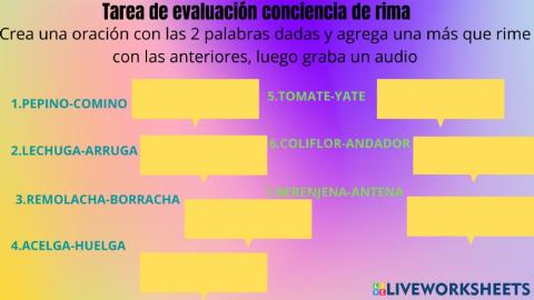 Tarea de evaluación nivel avanzado