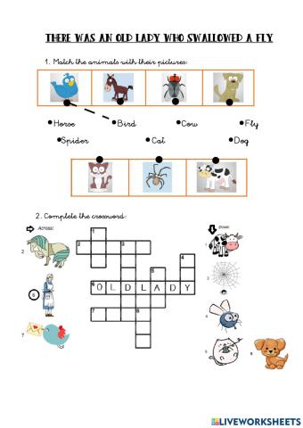 There was an old lady who swallowed a fly