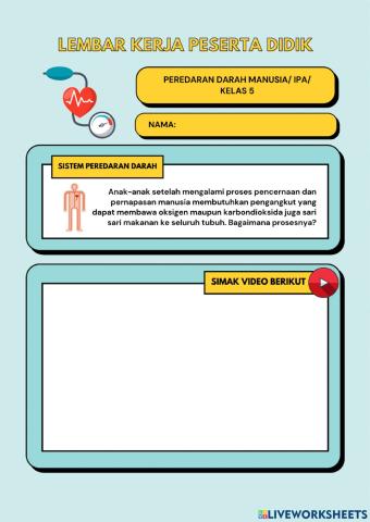 SISTEM PEREDARAN DARAH MANUSIA