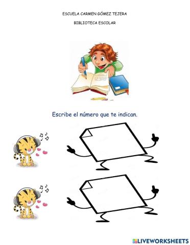 Escribir números cardinales