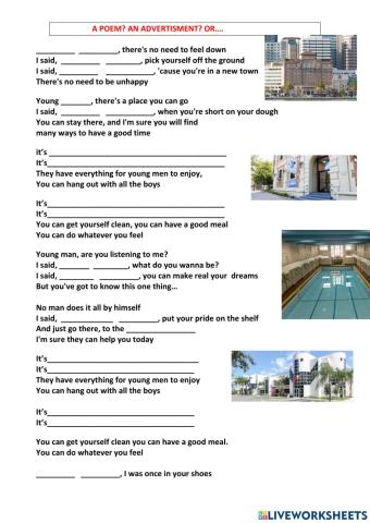 A poem? An advertisement?