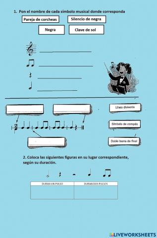 Música. Símbolos y figuras