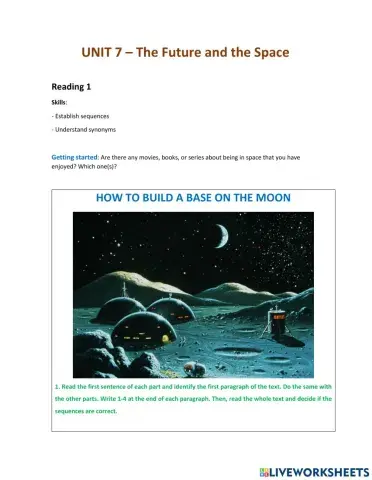 The Future and the Space