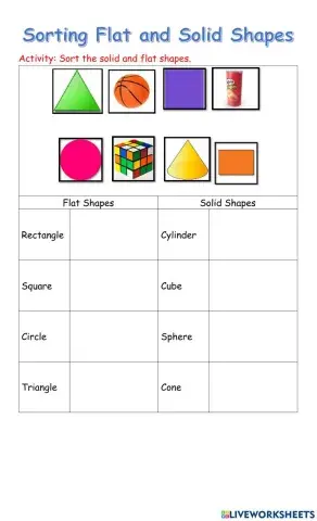Sorting Shapes