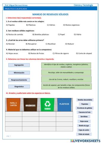 Manejo de residuos sólidos