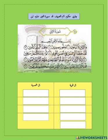 AKTIVITI PELAJARAN TAJWID1