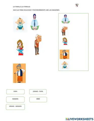 la famille en maternelle