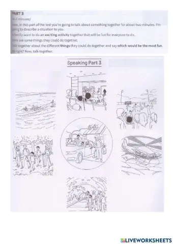 SPEAKING PART 3 AND 4