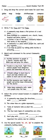 Social Studies Test -1