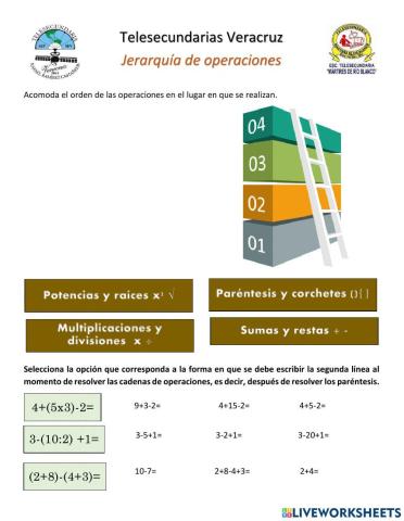 Jerarquía de operaciones 3