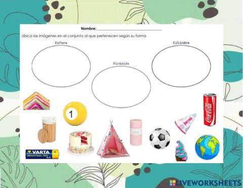 Conjuntos tridimensionales