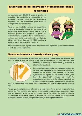 Experiencias de innovación y emprendimientos regionales