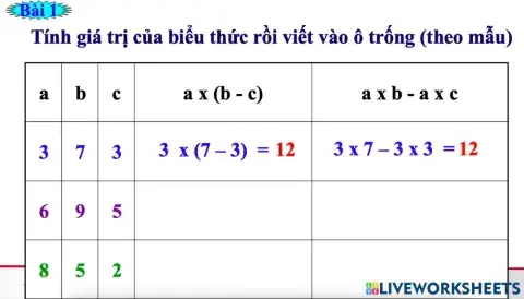Nhân một số với một hiệu