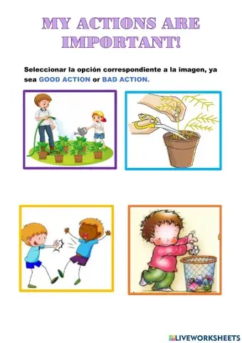 My actions are important!