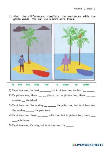 Movers- speaking test