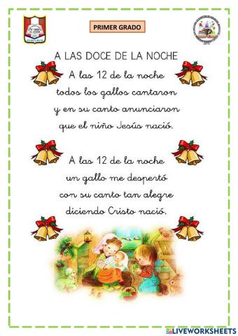 A las doce de la noche