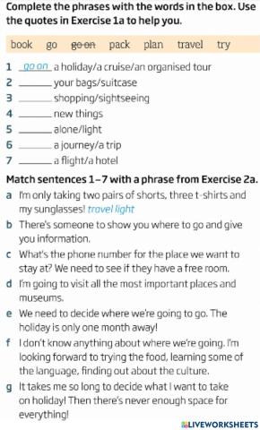 B1 unt 8c vocabulary