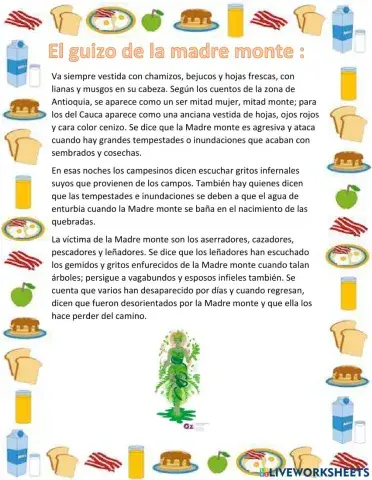 Menú de la literatura