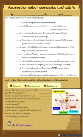 การปกครองสมัยสุโขทัย