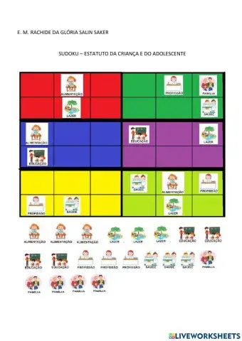 Sudoku 3 - ECA - 6X6