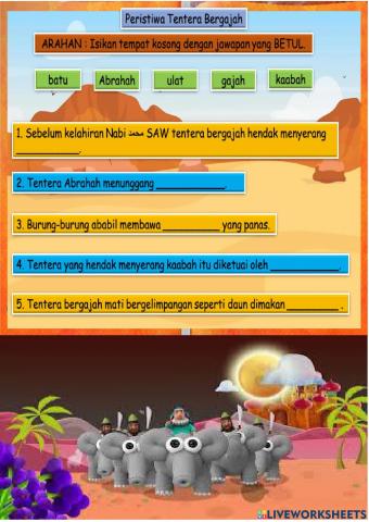 Peristiwa tentera bergajah