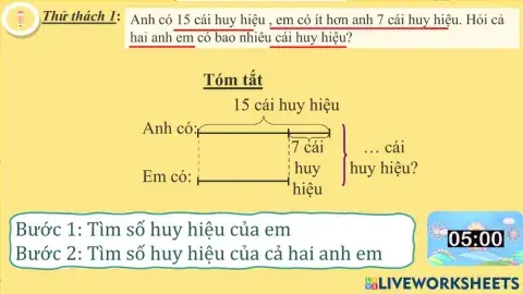 Giải bài toán bằng hai phép tính - 26.11