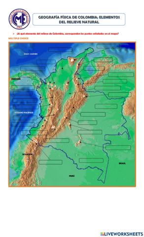 Geografía física de colombia