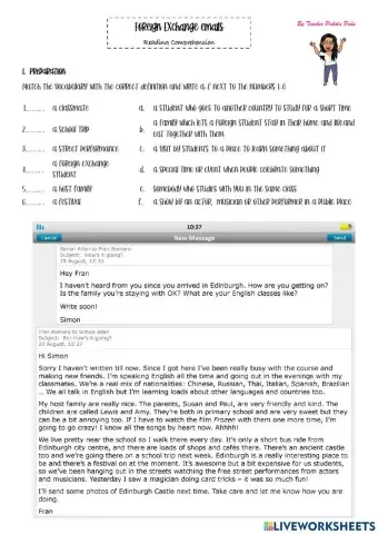 Foreign exchange email